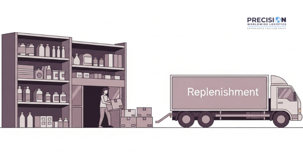 3PL industry versatility in retail, manufacturing, e-commerce, and import/export logistics.