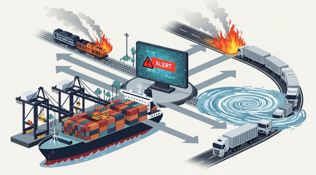 Global and regional supply chain disruptions including natural disasters, cyberattacks, and transportation delays