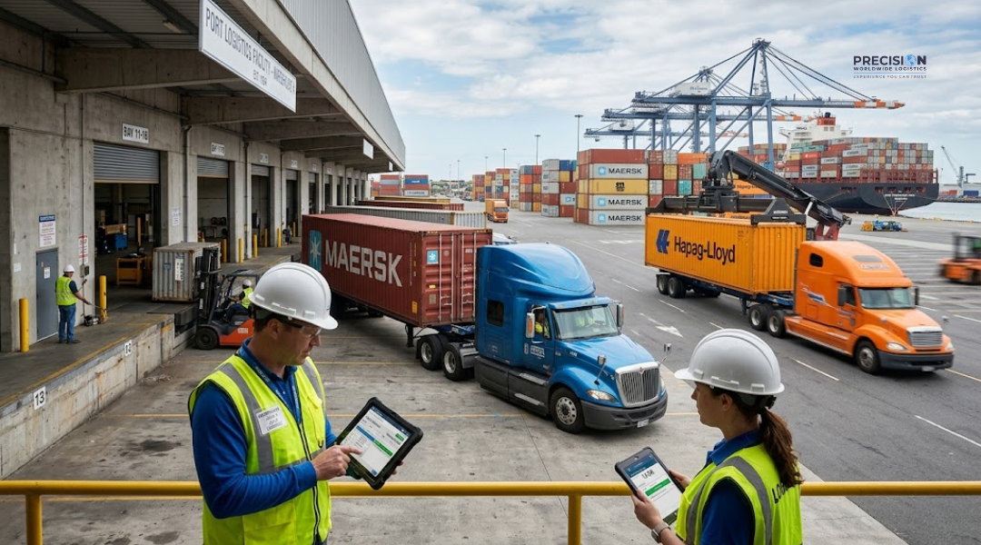 Integrated drayage and warehousing reducing delays and accessorial charges through synchronized operations.