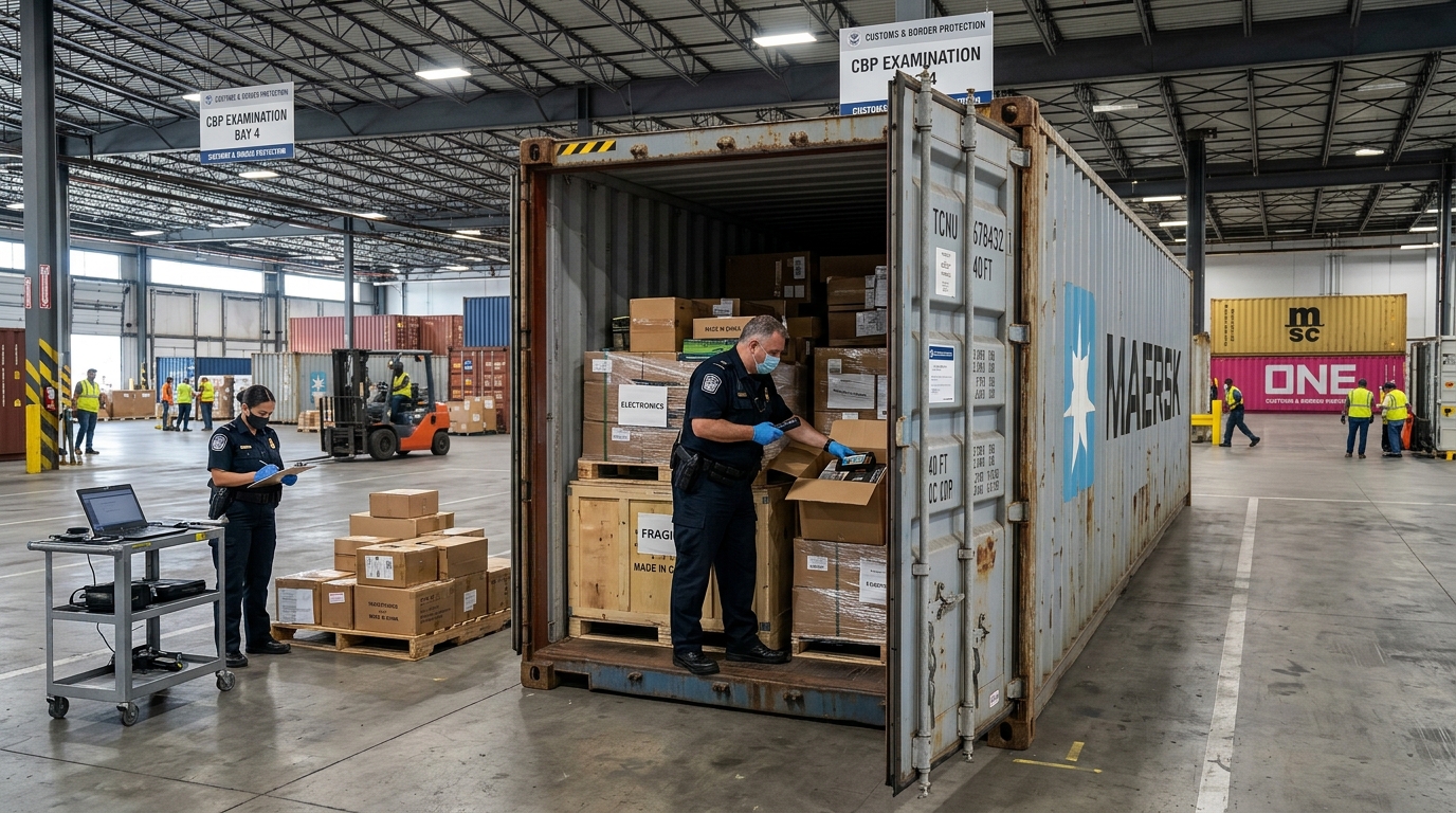 Customs Hold Drayage at Port of Long Beach