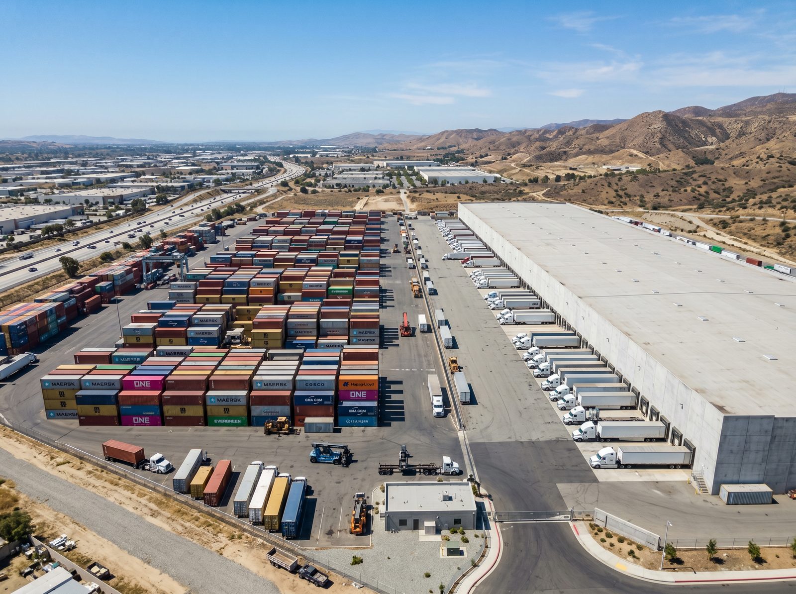 Precision container yard