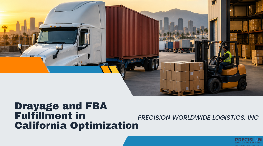 Drayage and FBA Fulfillment in California Optimization
